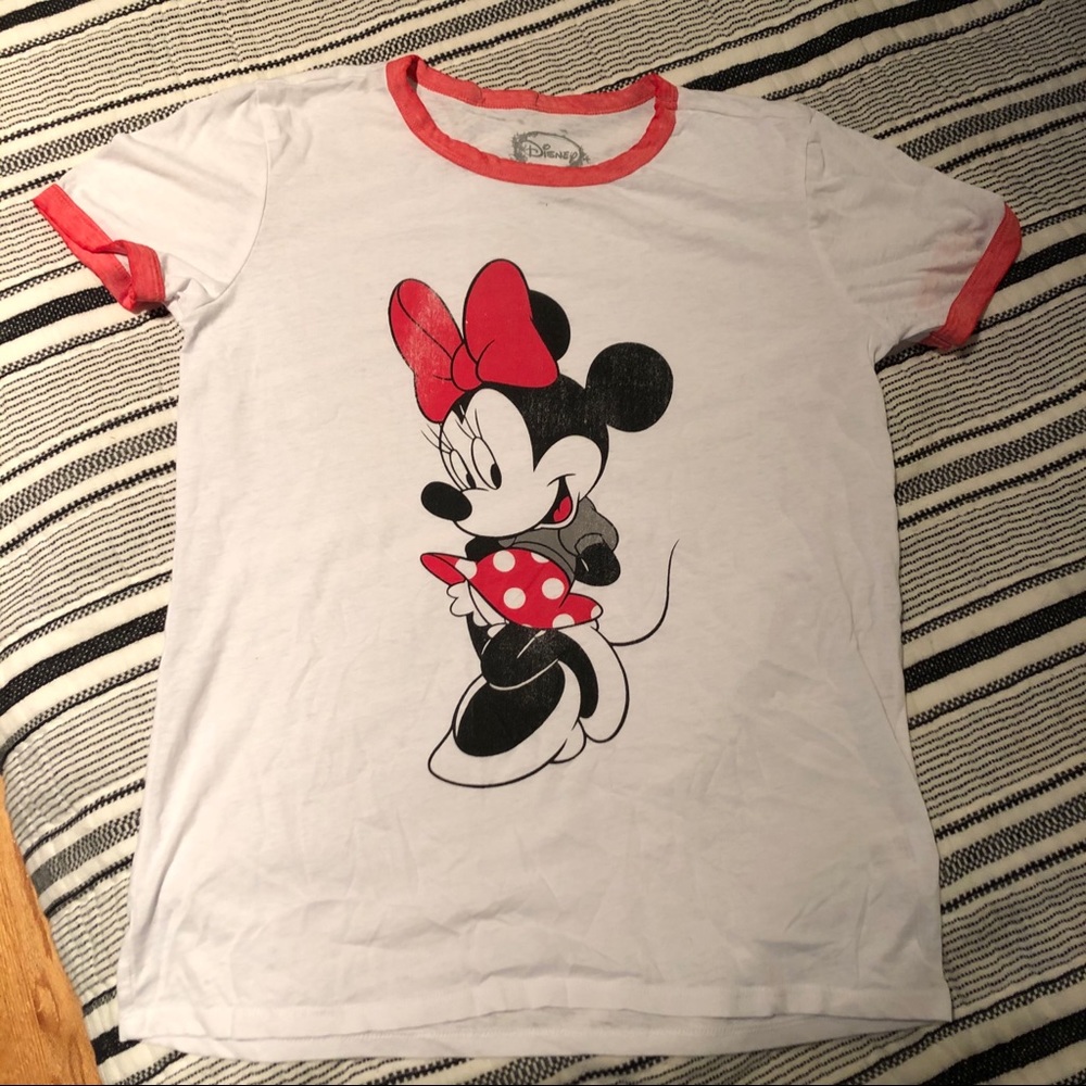 Minnie Mouse Ringer Tee